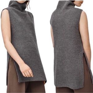 Wilfred Italian Wool Sweater Tank XS Gray